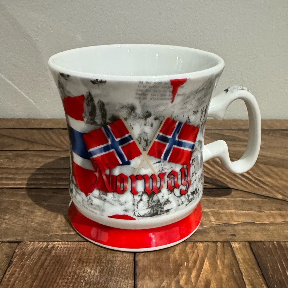 Coffee Mug Tea Cup Norway Porcelain by Way Nor. New
